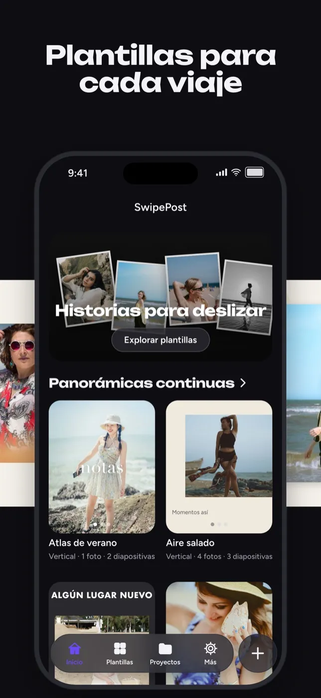 Plantillas para cada viaje